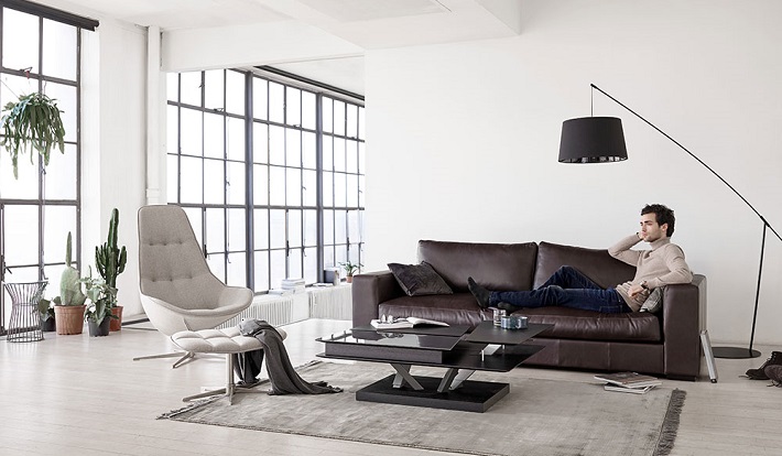 Boconcept サイドテーブル 永い ブラック 