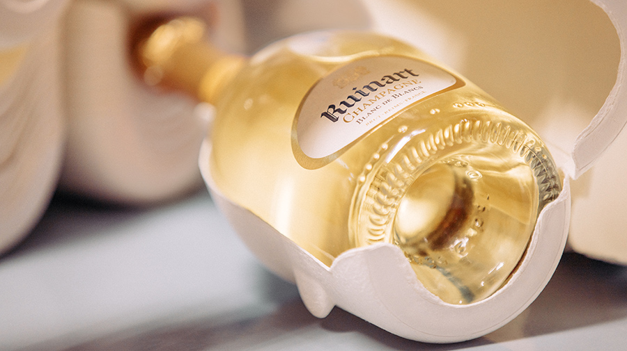 世界最古のシャンパーニュメゾン「ルイナール」が、サステイナブルパッケージを発表