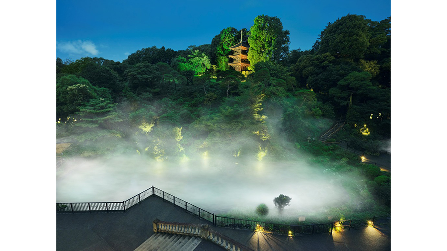 ホテル椿山荘東京、都会のオアシスで望む奇跡の絶景「東京雲海」を 10月1日より公開