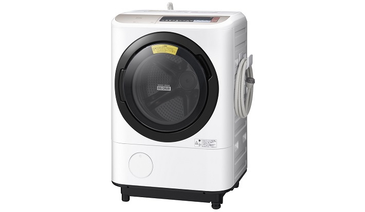 洗剤・汚れセンサーシステム」を採用。業界最大の洗濯容量を誇る日立の