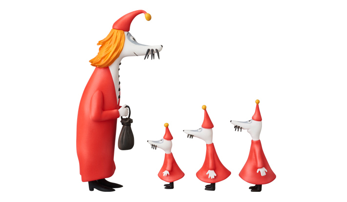 UDF MOOMIN シリーズ4 フィリフヨンカ&子供3人セット