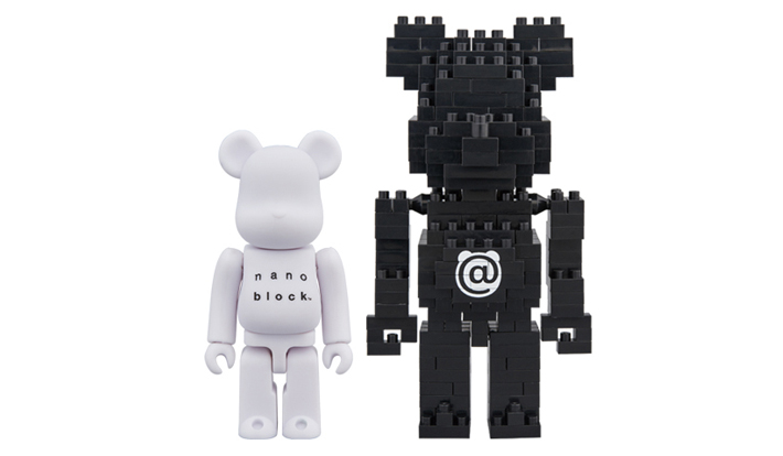 BE@RBRICK &times; nanoblock TM 2PACK SET A