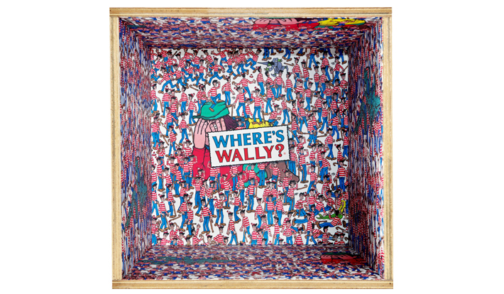 MLE ウォーリーをさがせ！ シリーズ SQUARE SHELF &times; KARIMOKU