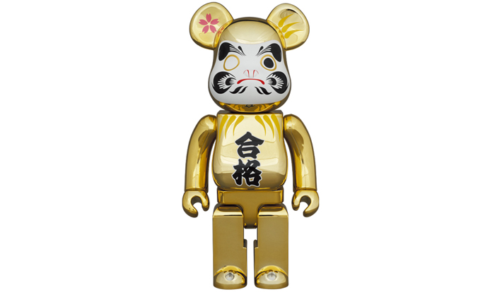 ULTRA DETAIL FIGURE｜BE@RBRICK 達磨 合格 金メッキ 400％ | Web