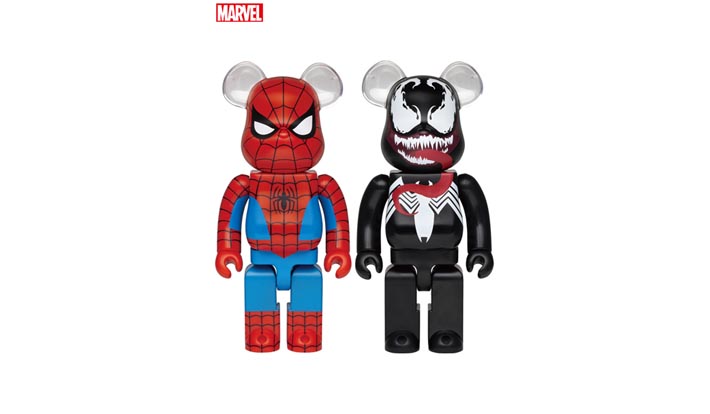 BE@RBRICK｜MARVEL『SPIDER-MAN』／ Happyくじ「BE@RBRICK」 | Web