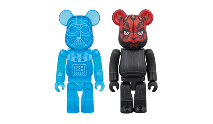 DARTH VADER(TM)（HOLOGRAPHIC Ver.） & DARTH MAUL(TM) BE@RBRICK STAR WARS 2PACK