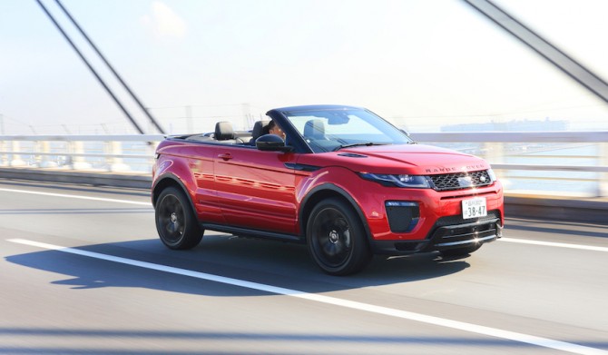 日本に上陸したレンジローバー イヴォーク コンバーチブルに試乗｜Range Rover