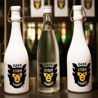 【酒蔵限定】SAKE STORM COWBOY 回るグラス SAKE STORM COWBOY S3 NATURAL PRESS | HUMAN MADE Inc.
