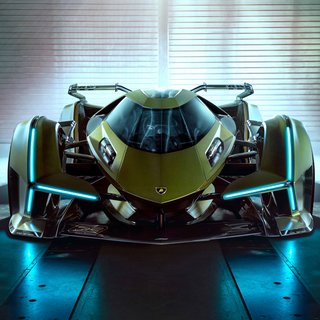 バーチャルな世界から誕生したコンセプトカー「ランボ V12ビジョン