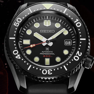 セイコーダイバーズ誕生55周年記念の限定アイテム「The Black Series