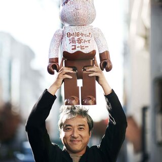 BE@RBRICK 8時16分だヨ！湯呑みでコーヒー 発売記念 ムロツヨシ