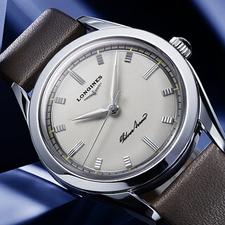 LONGINES シルバー 限定モデル 1950年代のポジティブなオーラを今に伝える新作「ロンジン
