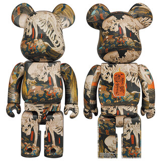 海外でも人気の高い歌川国芳「相馬の古内裏」がBE@RBRICK 100% & 400