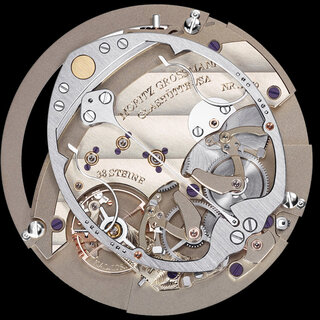 It's called "Hamatik" because of its hammer-shaped pendulum. A historic piece that winds the mainspring through its reciprocating motion | MORITZ GROSSMANN