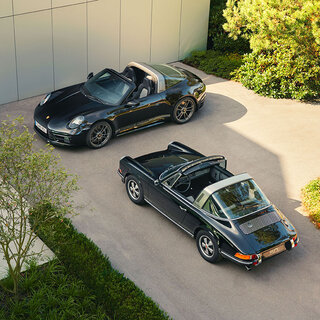 ポルシェデザインの50周年を祝う911タルガ4GTSの限定モデルが登場