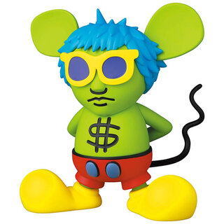 キースヘリング　フィギュア　まとめ キース・ヘリングの代表作「ANDY MOUSE」がフィギュアで登場 | MEDICOM