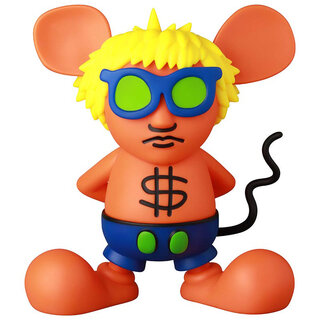 キース・ヘリングの「ANDY MOUSE」フィギュアにニューカラー登場