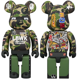 その他 BAPE LIBERTY WALK BE@RBRICK 100% & 400% BAPE LIBERTY WALK BE@RBRICK 100% & 400%