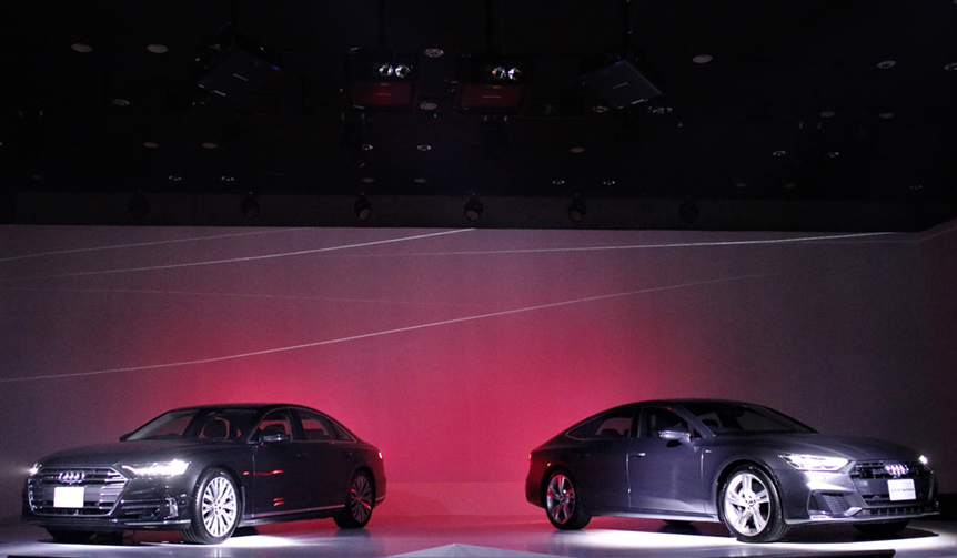 新型アウディA8、A7が日本上陸｜Audi