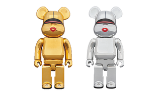 BE@RBRICK TYGA ☓ HAJIME SORAYAMA 100% & 400% GOLD / SILVER