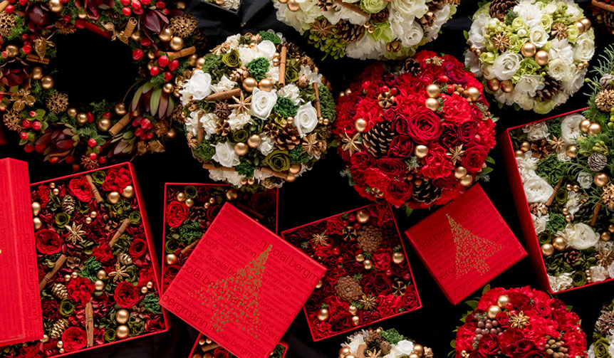 The "2018 Christmas Collection" presented by Nicolai Bergmann | Nicolai Bergmann Flowers & Design