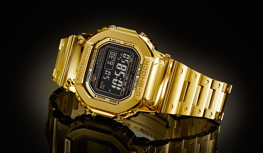 ラスボスがついに！　金無垢G-SHOCKが世界限定数35本・完全受注生産｜CASIO