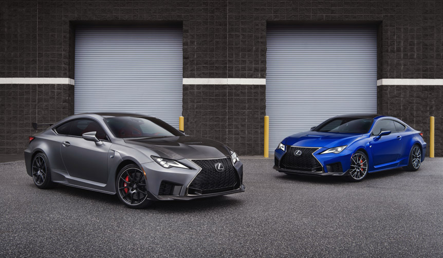 Lexus World Premieres Refreshed RC F