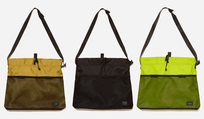 bal｜PORTER®とコラボレーション。「ドローストリングバッグ」が完成