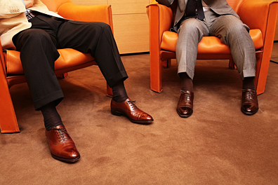  (3) Hiroshi Ogawa of Baccarat Pacific: "Shoes That Express Refinement"