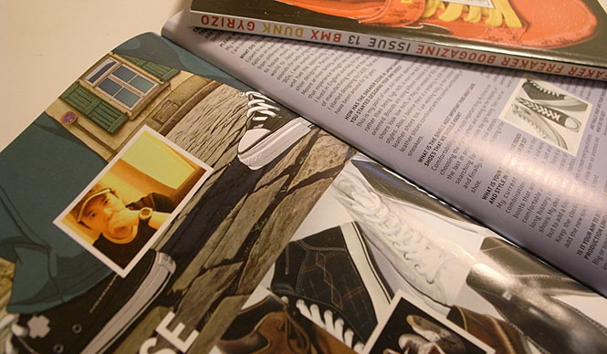 Sneaker Freaker, a magazine dedicated to sneakers.