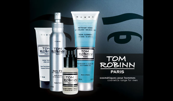 Tom Robin: Men's Cosmetics Fusing Botanical Power and Science