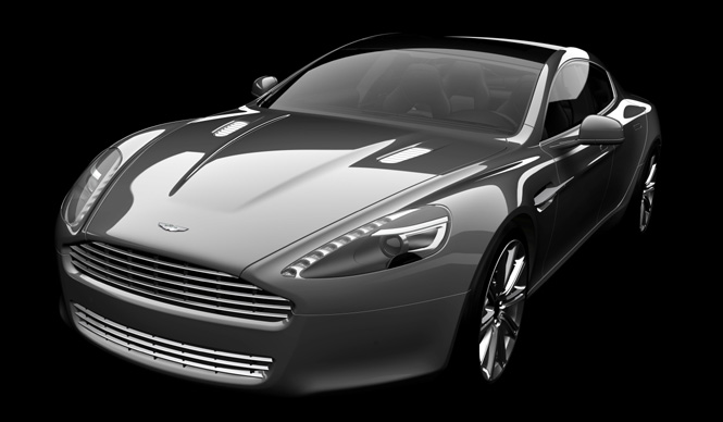 ASTON MARTIN RAPIDE: Design Revealed for the "Rapid" Sports Sedan