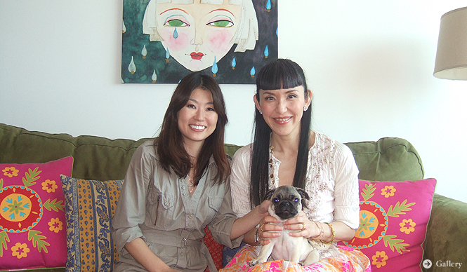 TOP ARTIST Interview in N.Y｜MUNEMI meets RIMA FUJITA