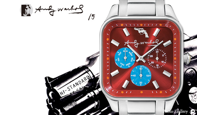 New models arrive for the Andy Warhol Watch Collection.