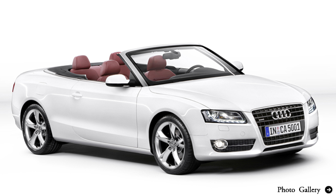 Audi A5 Cabriolet｜エレガントなたたずまいのオープン4シーター