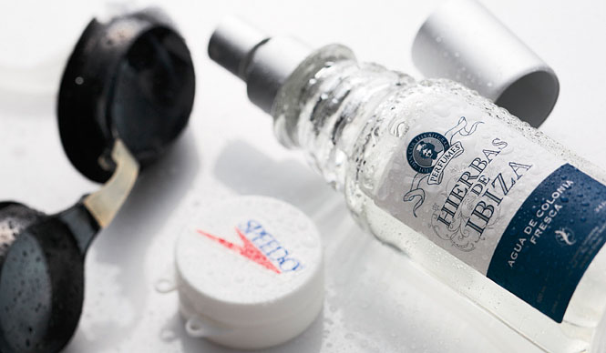 Yervas de Ibiza, an eau de cologne born on the Spanish island of Ibiza.