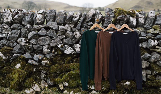 JOHN SMEDLEY: Luxury knitwear crafted from Sea Island Cotton
