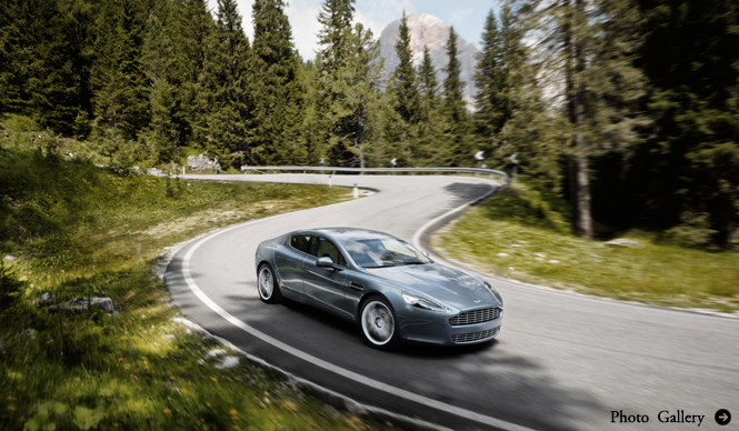 ASTON MARTIN RAPIDE｜4ドアのアストン、いよいよデビュー