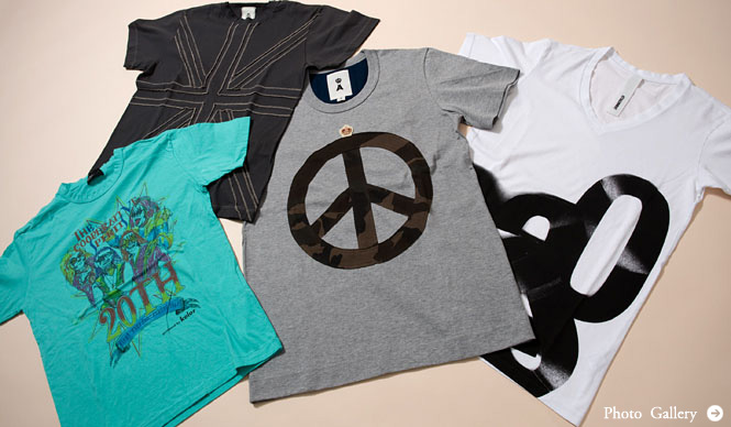 UNITED ARROWS Celebrates 20th Anniversary with "Japanese Designer T-Shirts" Collection