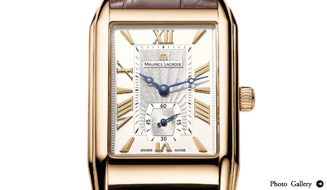 MAURICE LACROIX | Masterpiece Rectangular Small Second