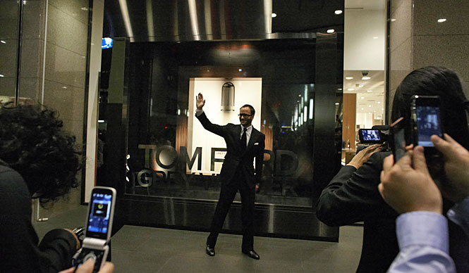 TOM FORD│Tom Ford's Tokyo Sojourn After a Four-Year Absence