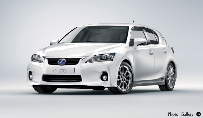 LEXUS CT200h｜プレミアムコンパクト初のフルハイブリッド