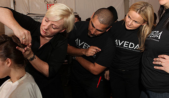 AVEDA | Glamorous Updo from John Patrick's Fall/Winter 2010 Collection