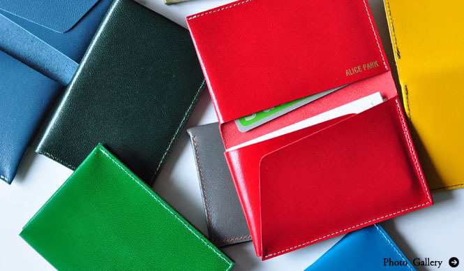 ALICE PARK | Folding Card Case