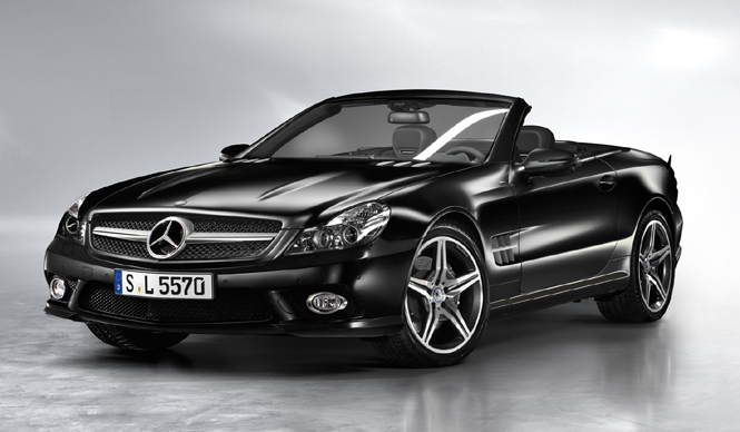 Mercedes-Benz SL 350 Night Edition｜銀色に輝く漆黒のボディの特別限定車