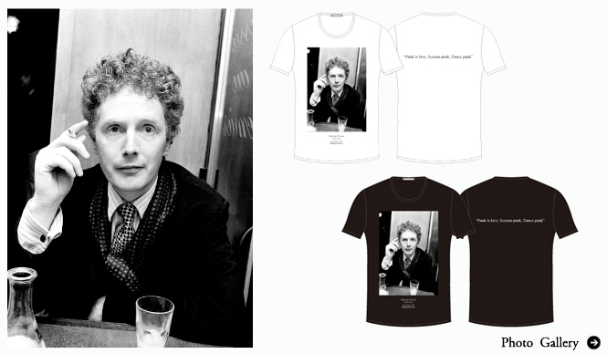 museum neu｜マルコム・マクラーレン追悼Tシャツを発表