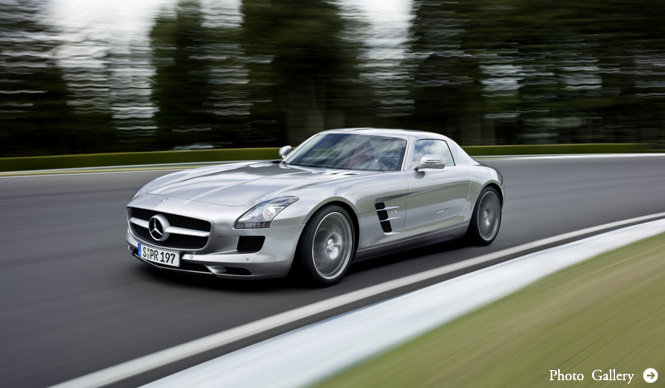 Mercedes-Benz SLS AMG | New Sports Car with Gullwing Doors Launched