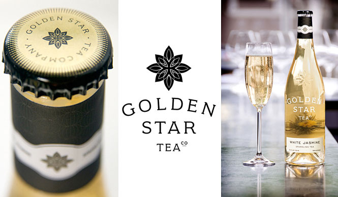 GOLDEN STAR TEA | Sparkling White Jasmine Tea, a Premium Brew