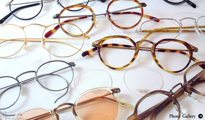 Continuer｜「OLIVER PEOPLES」の初期コレクション
