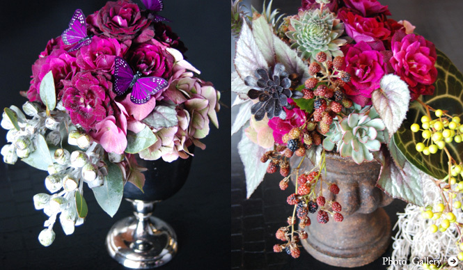 Series: Masami Wake | FLORALUXE's Autumn Theme Colors: Purple and Blue